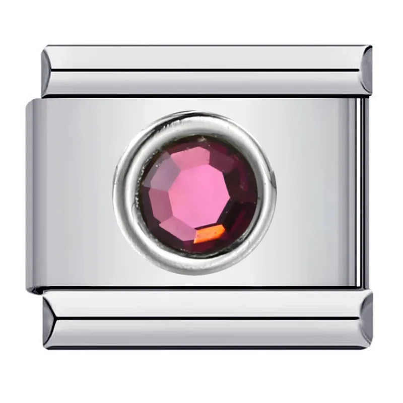 Charm Punto de luz rosa (2 piezas) | $0,80 por pieza