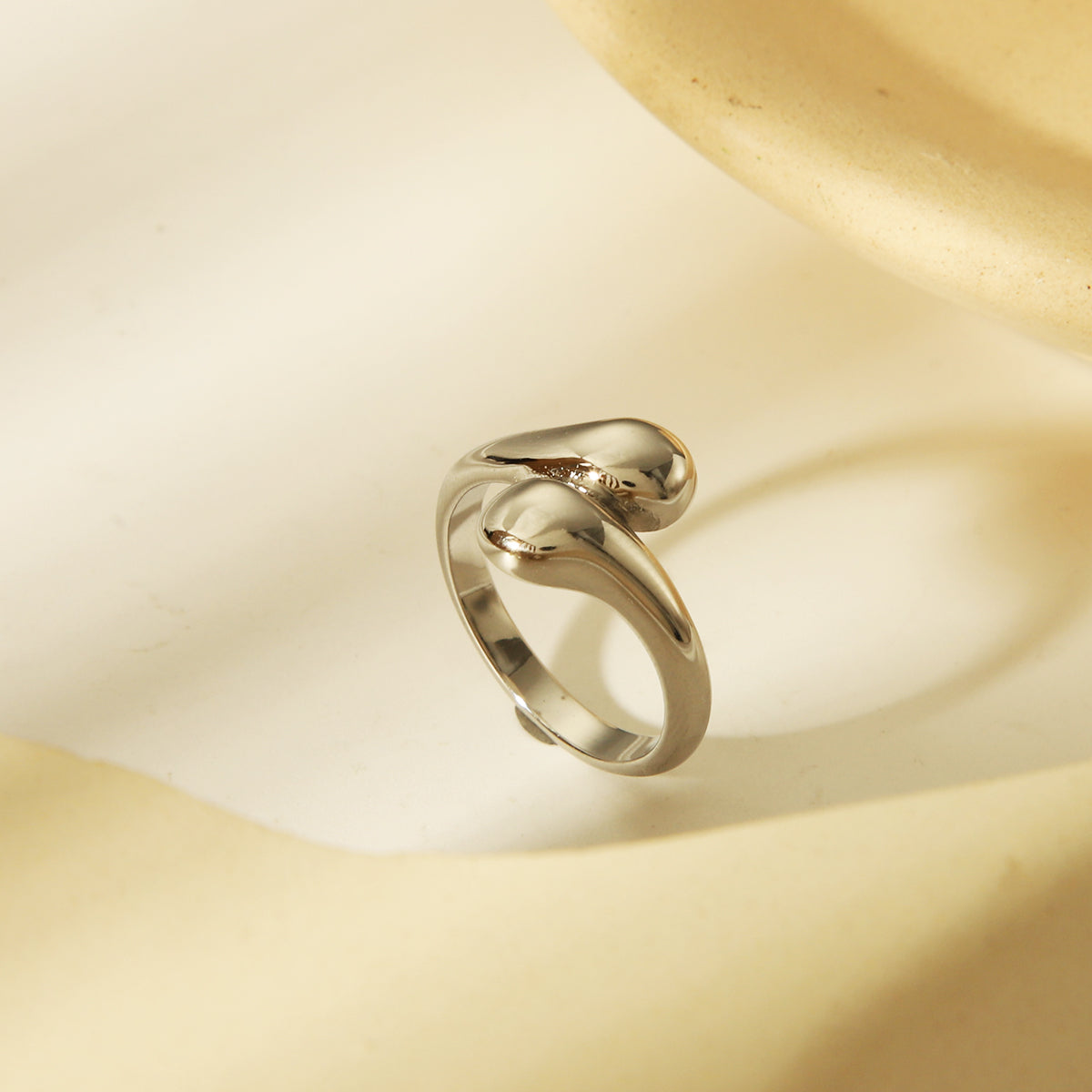 Anillo cruzado - Talla #8