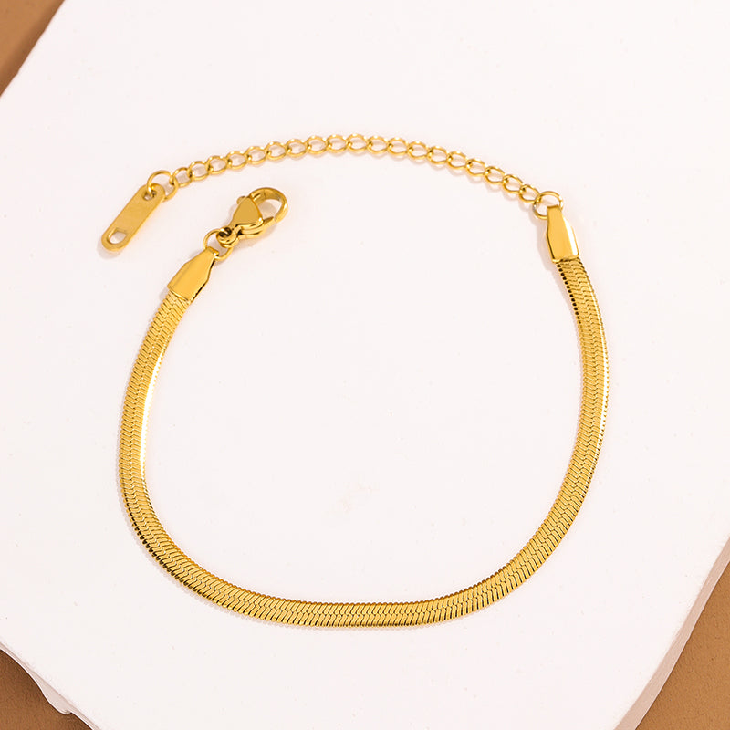 Pulsera basica de serpiente