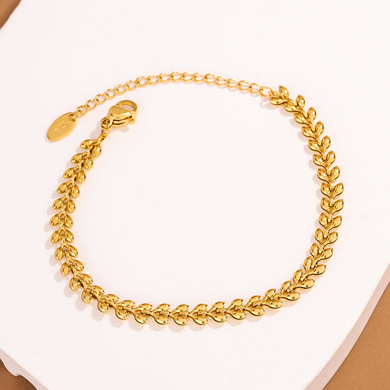 Pulsera de hojas de oliva