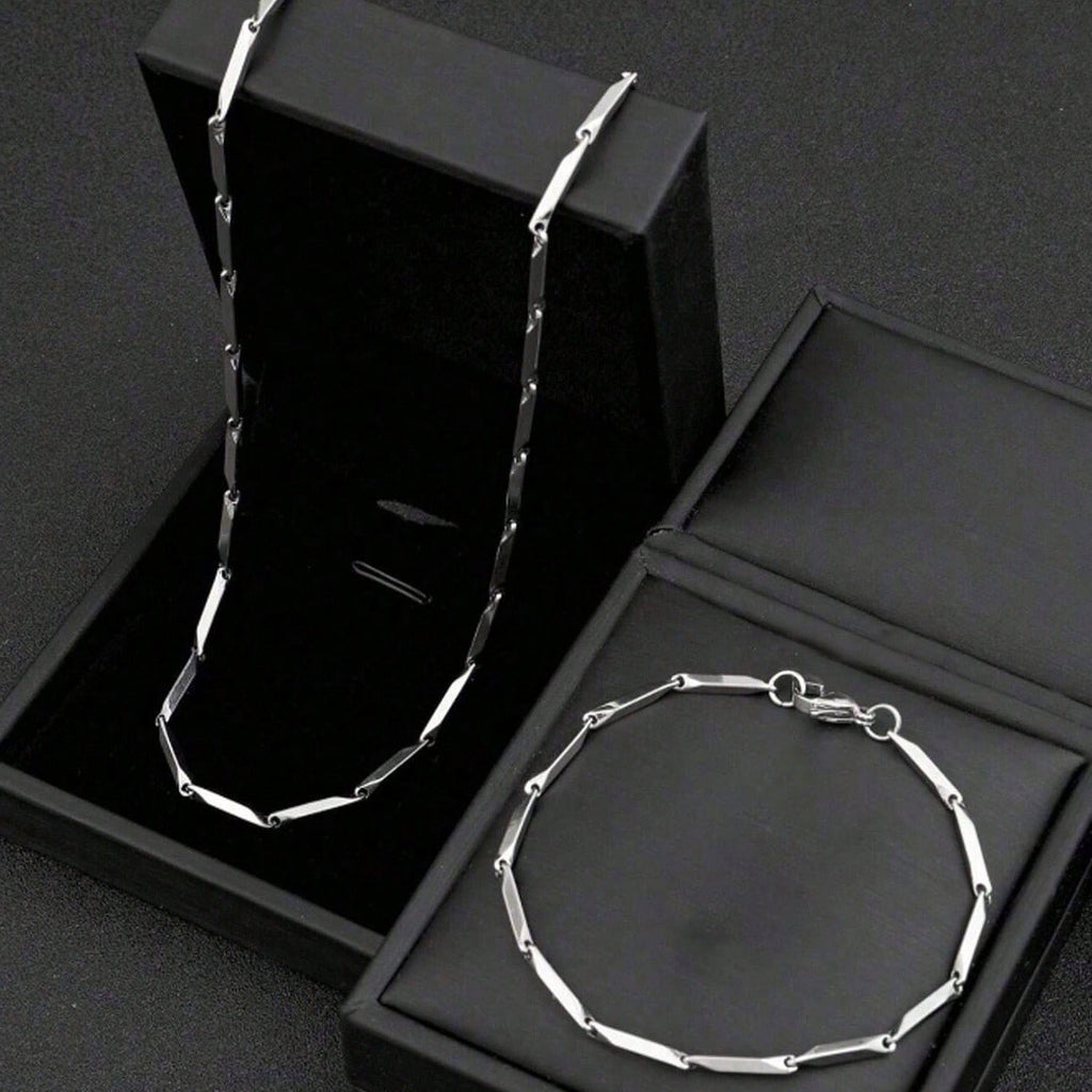 Set plateado (2 piezas)