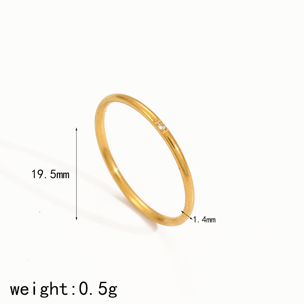 Anillo fino - Talla 7