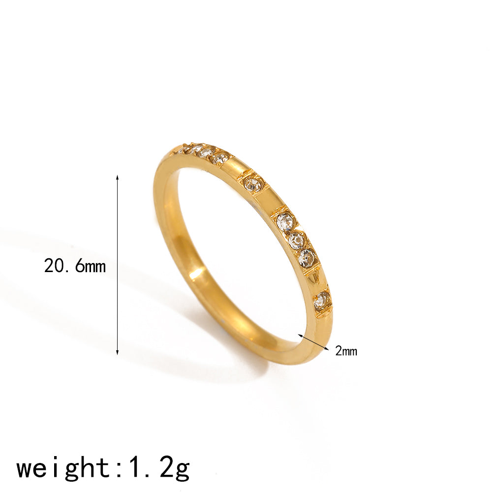 Anillo fino - Talla 7