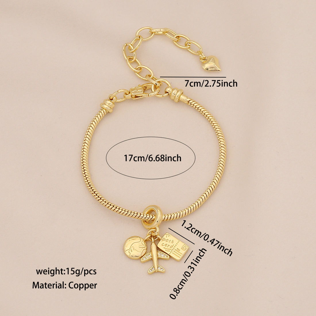 Pulsera multidijes | Viaje