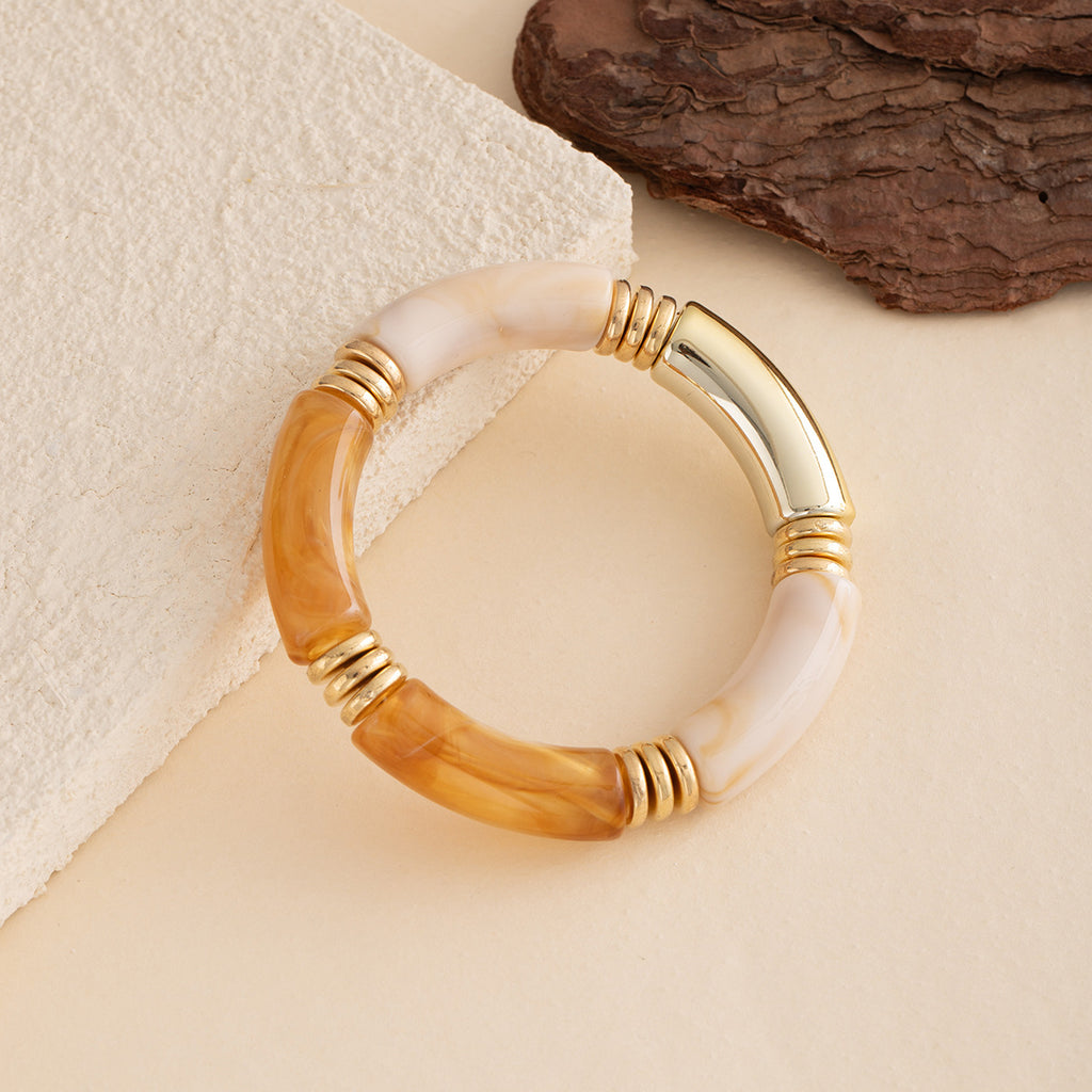 Brazalete Estilo Maillard Doble Color