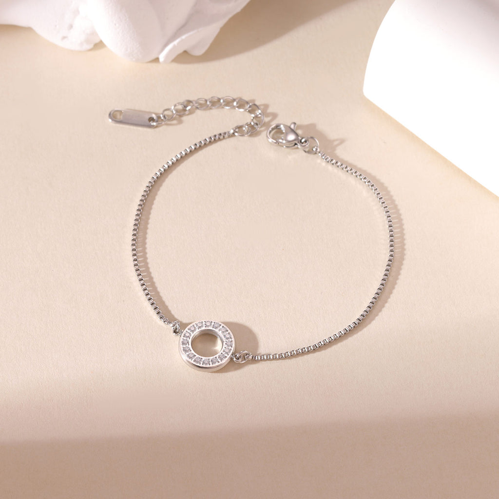 Pulsera de aro con circones