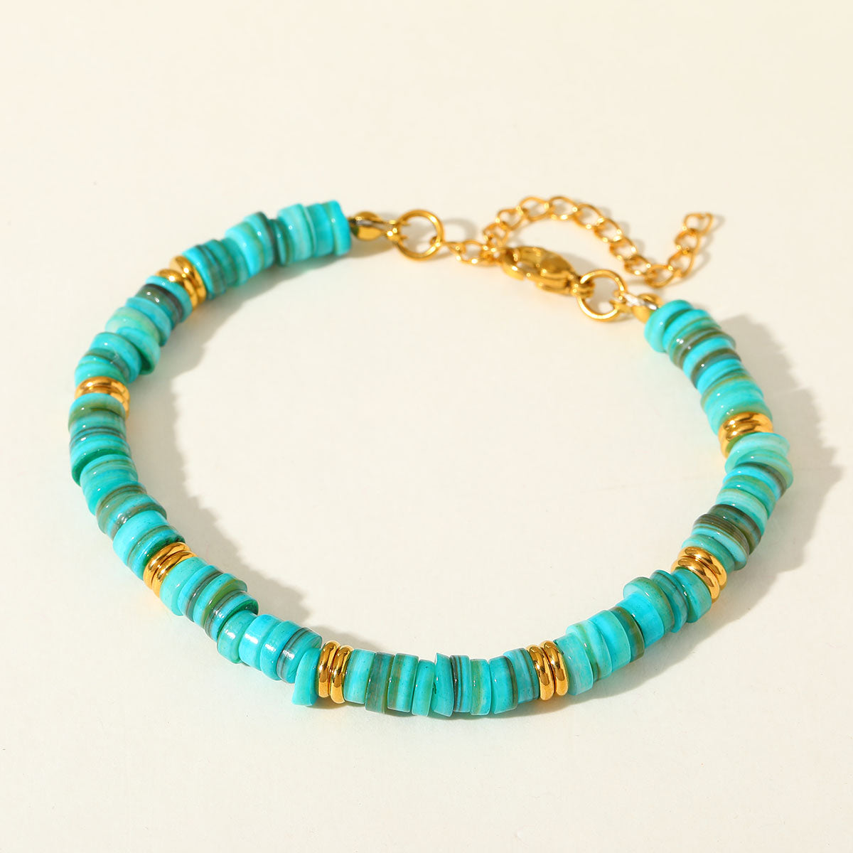 Pulsera de cuentas turquesa