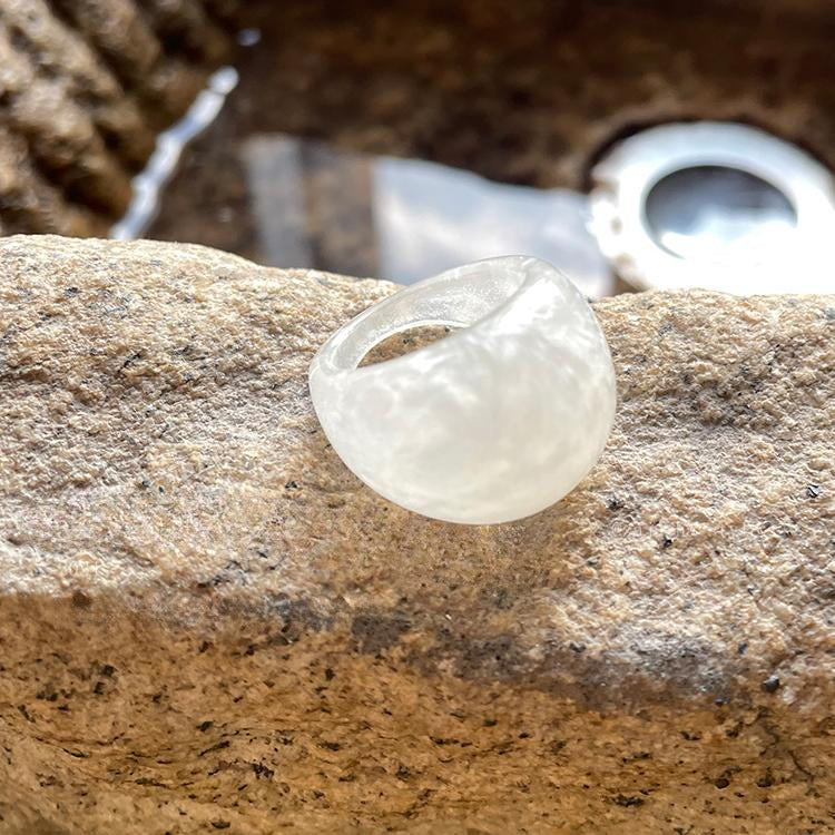 Anillo Bold de resina