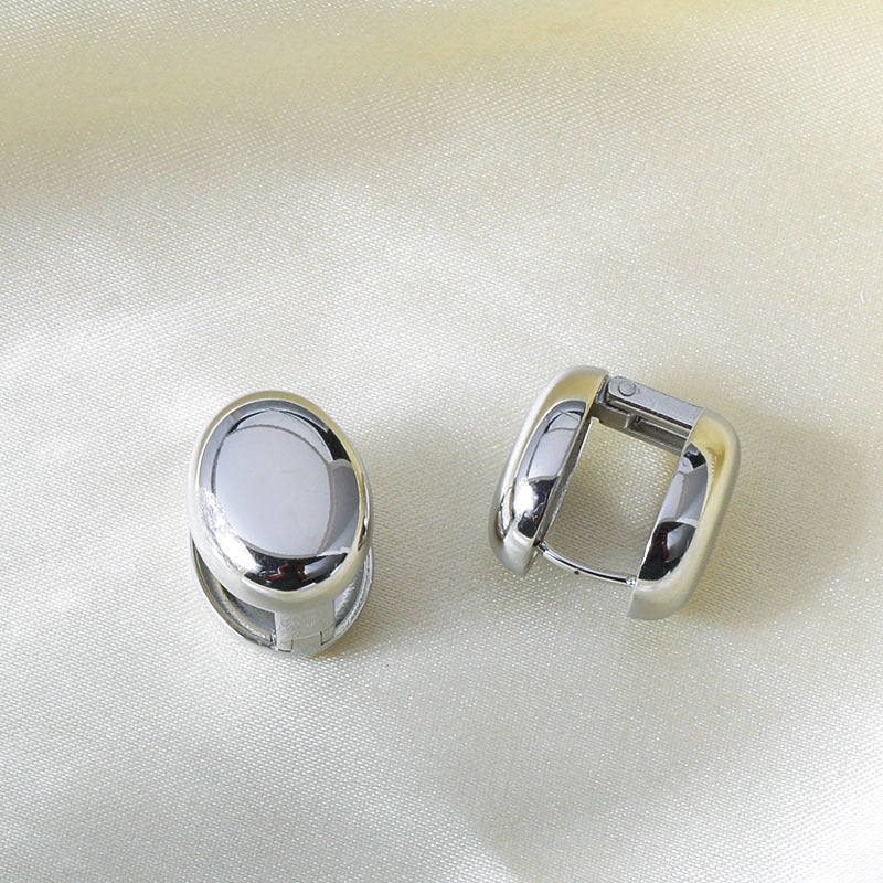 Argollas Clip ovalado