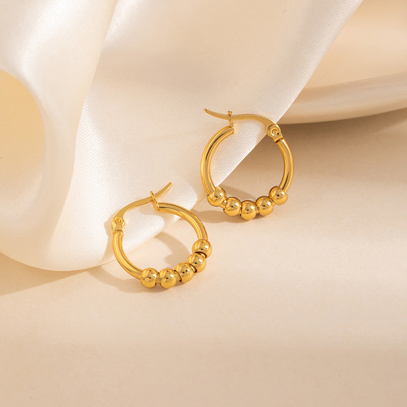 Argollas con balines
