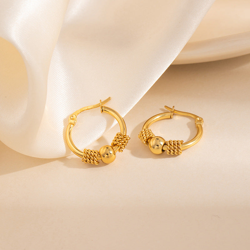 Argollas con balin