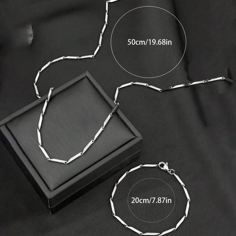 Set plateado (2 piezas)