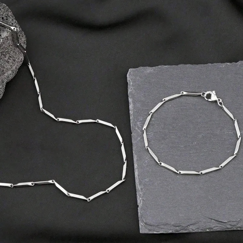 Set plateado (2 piezas)