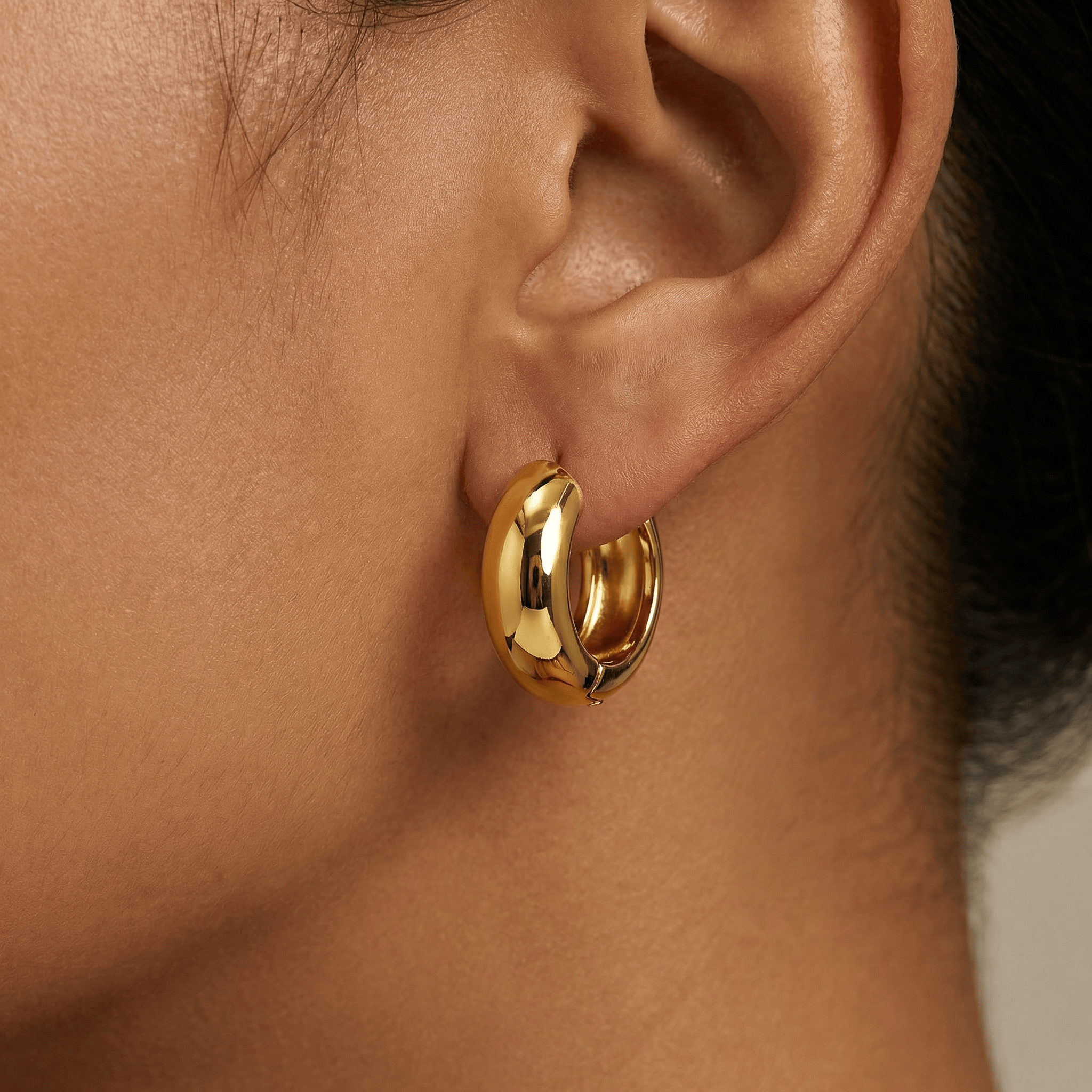 Aretes redondos clasicos 8mm