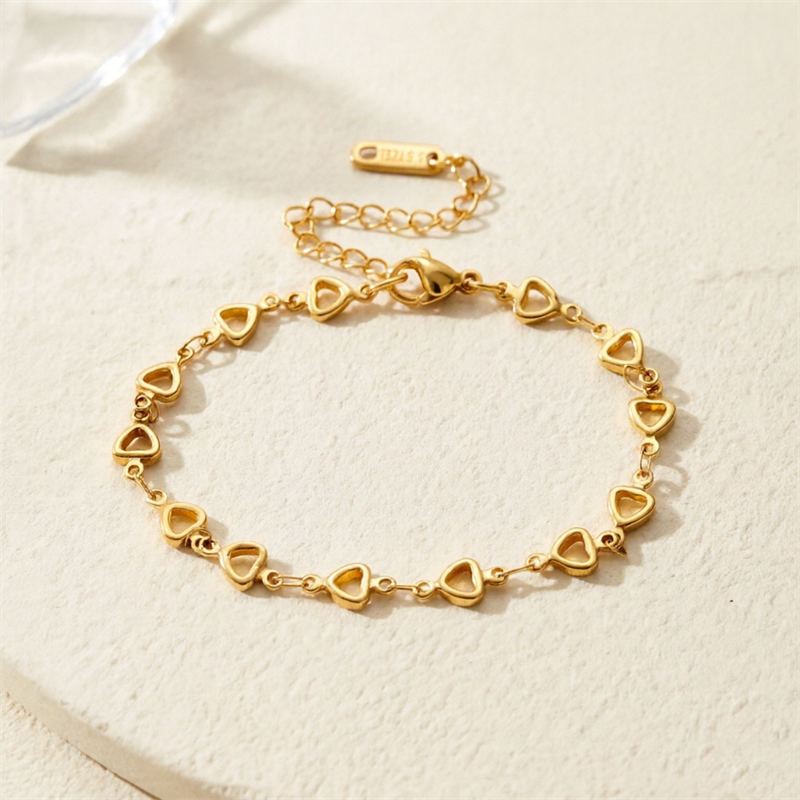 Pulsera de corazones