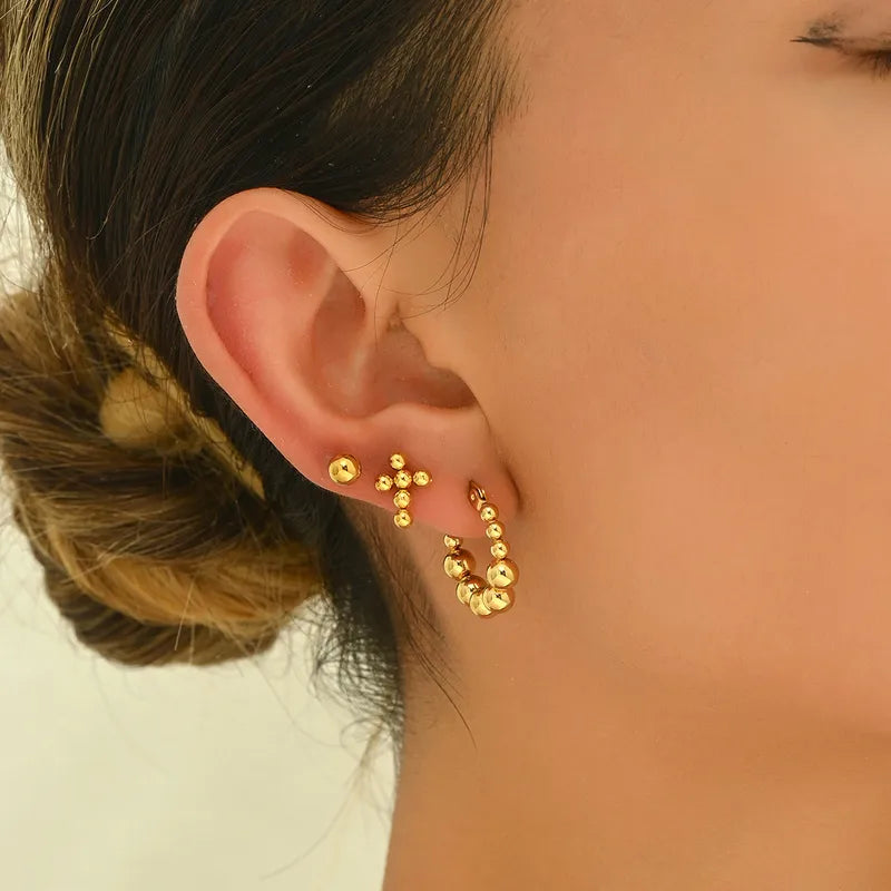 Set de 3 pares de zarcillos