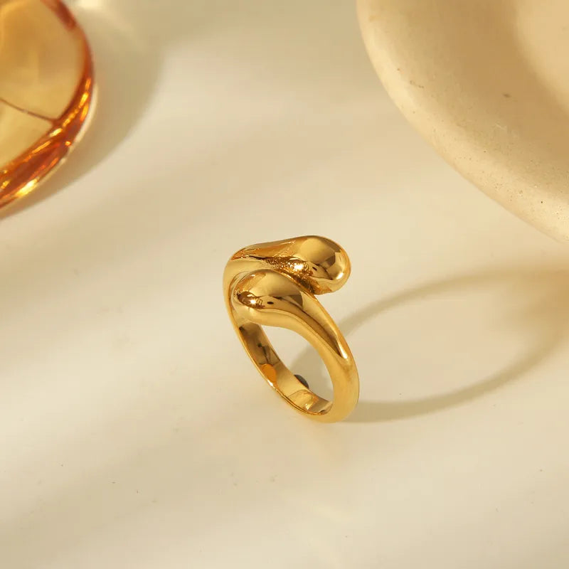 Anillo cruzado - Talla #8