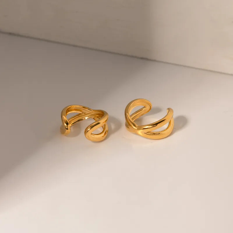 Earcuff cruzado (individual)