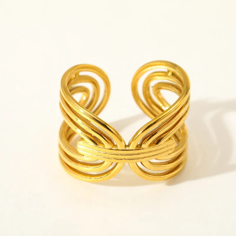 Anillo ajustable - Rayas