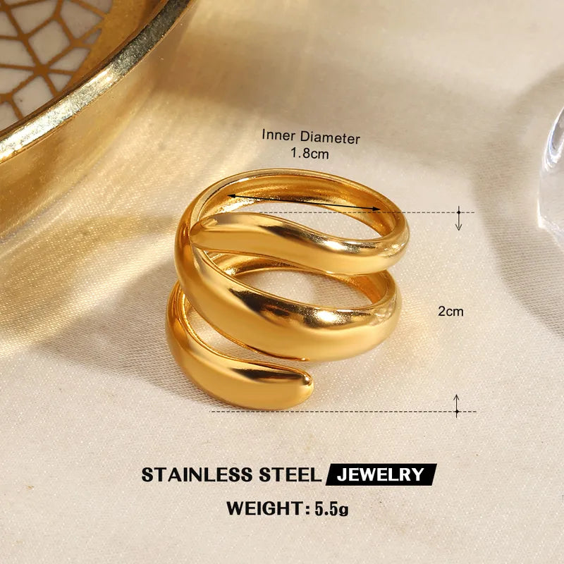 Anillo Triple - Ajustable