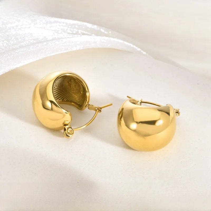 Argollas Bold hueco