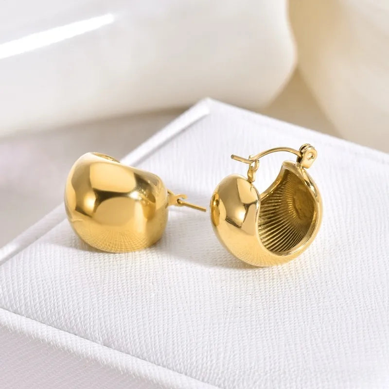 Argollas Bold hueco
