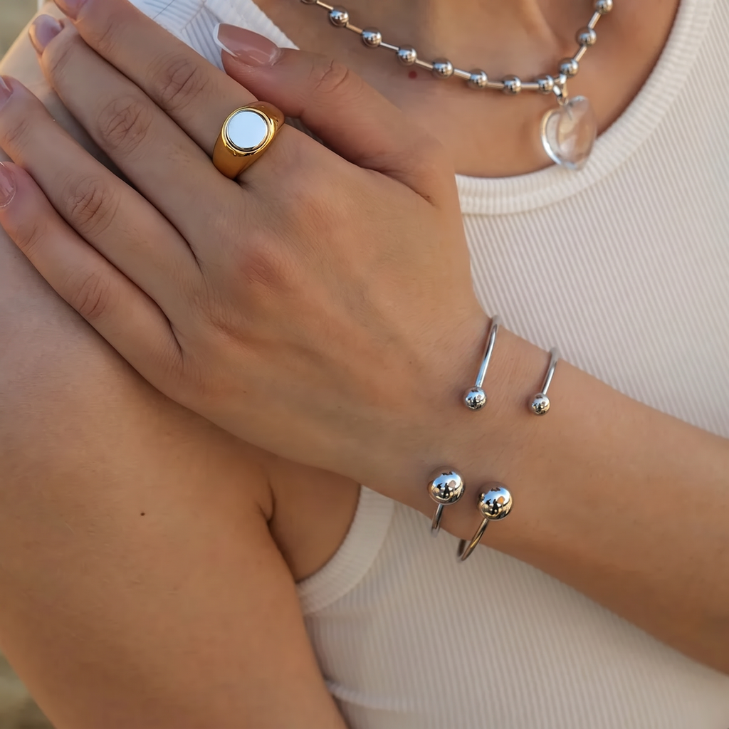 Brazalete tipo guaya