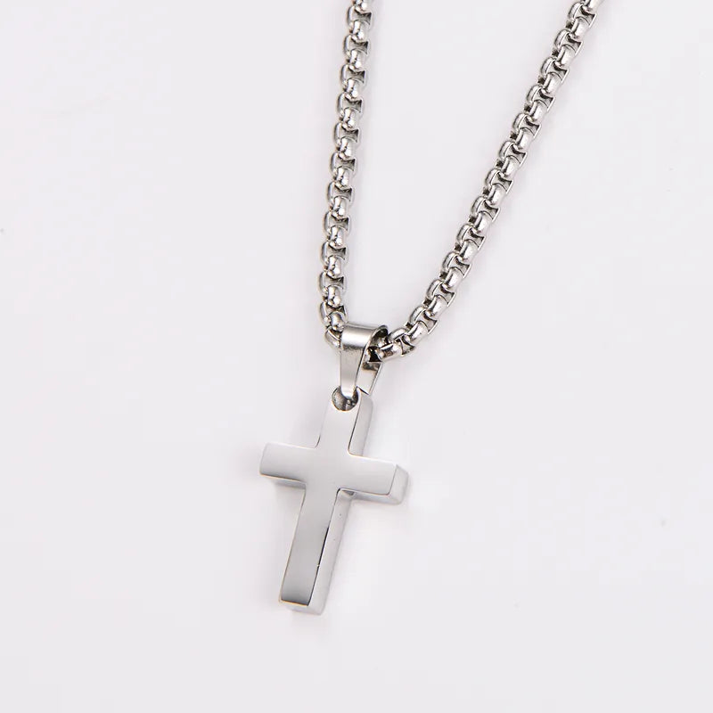Cadena veneciana con dije de cruz