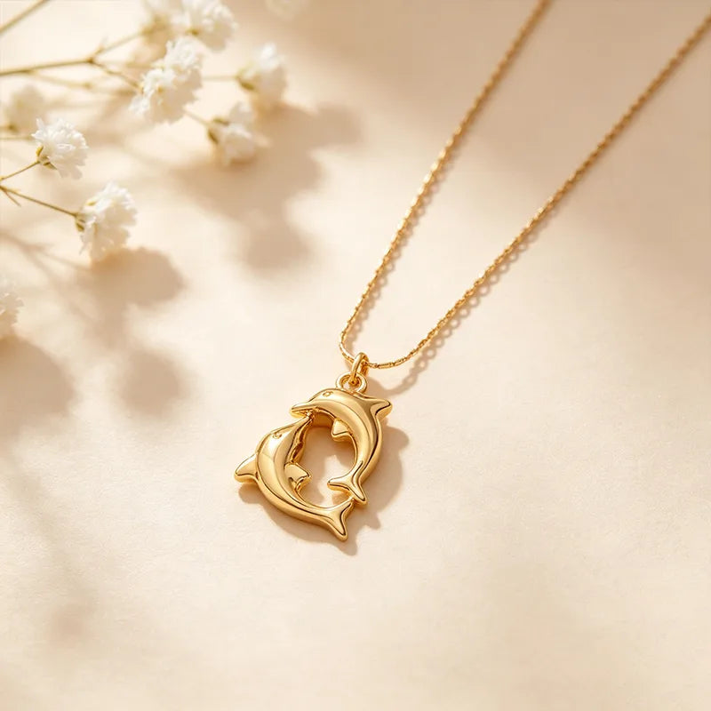 Collar de delfines