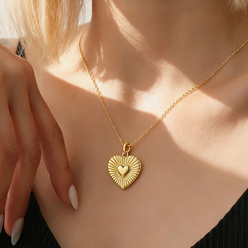 Set de corazon iluminado (3 piezas)