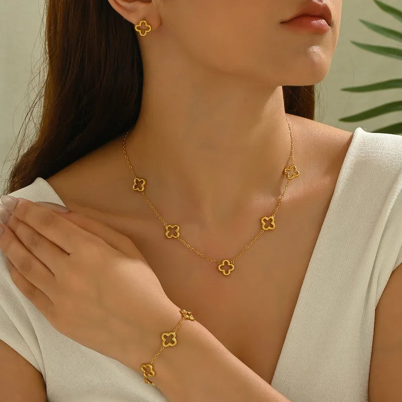 Set de contorno de trebol (3 piezas)