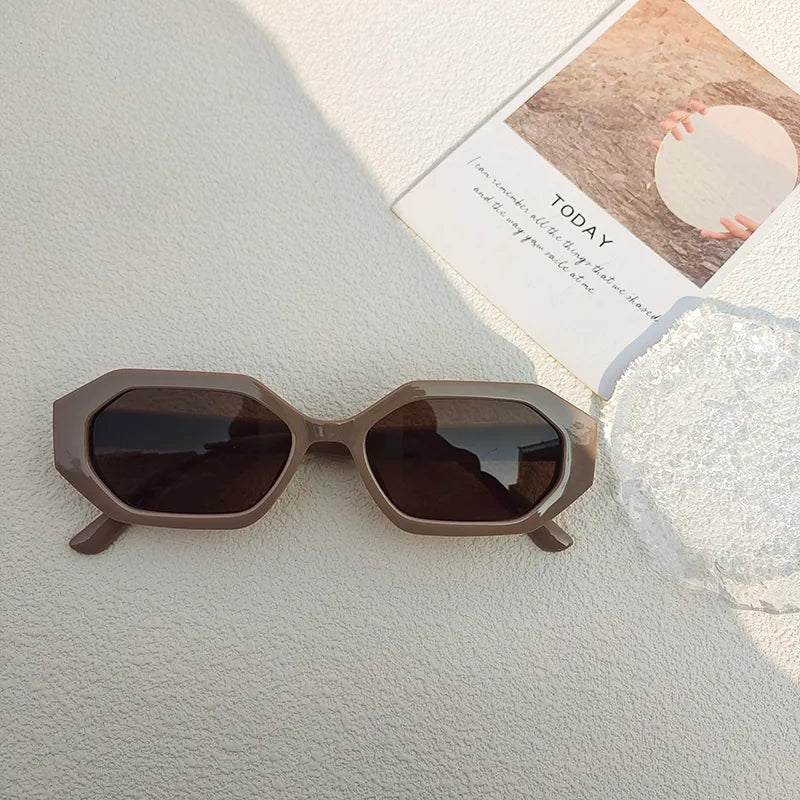 Gafas hexagonales - Gris