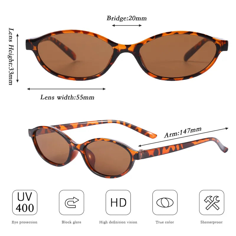 Gafas de sol basicas ovaladas