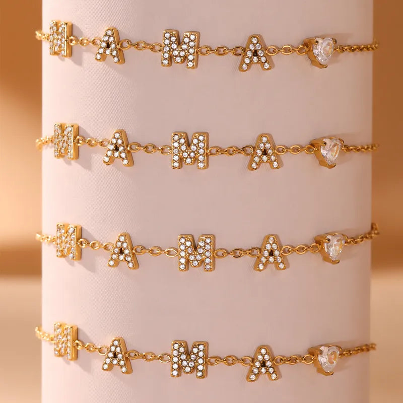 Pulsera MAMA con circones