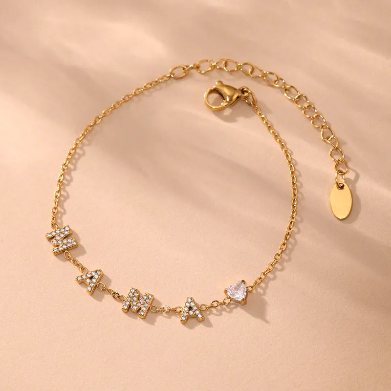 Pulsera MAMA con circones