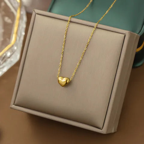 Collar de mini corazón