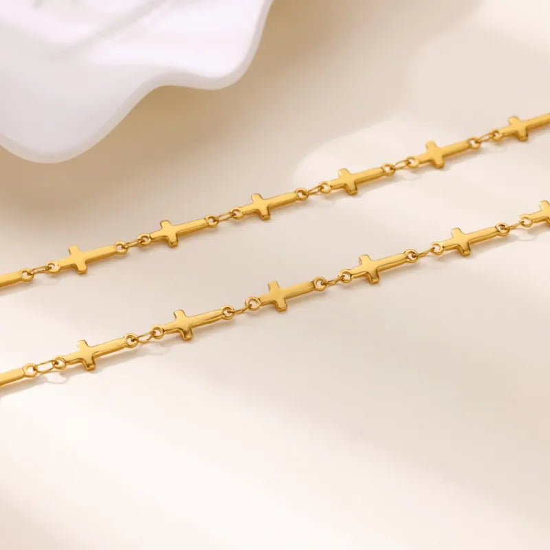 Pulsera de cruces