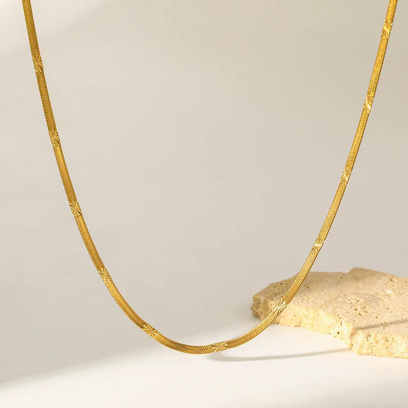 Cadena de serpiente fina