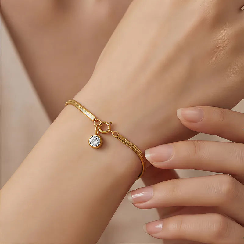 Pulsera de punto de luz colgante