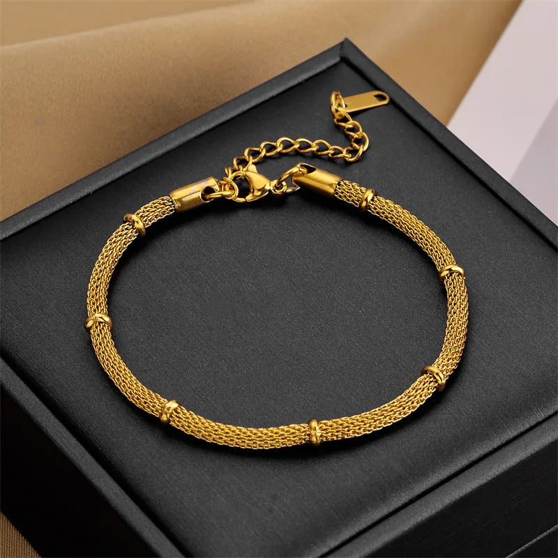 Brazalete tubo de malla