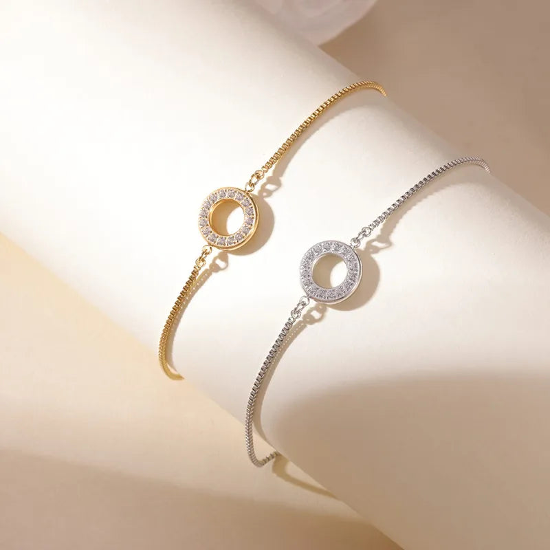 Pulsera de aro con circones