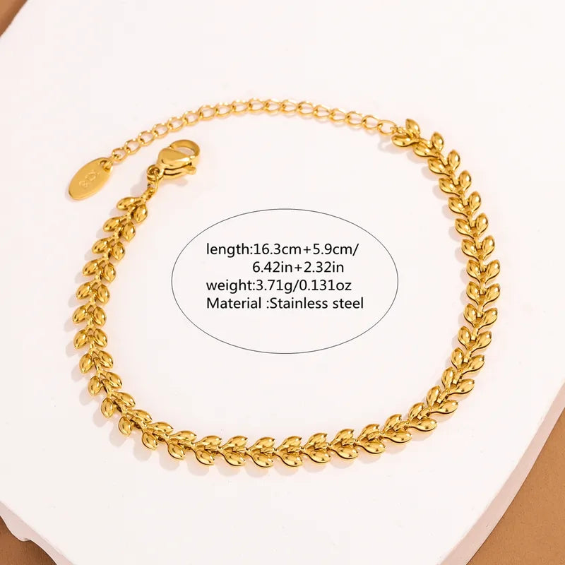 Pulsera de hojas de oliva