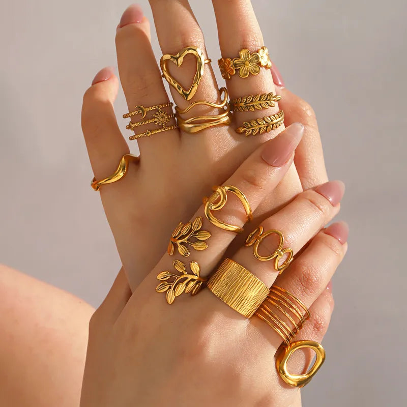 Kit de 12 anillos ajustables
