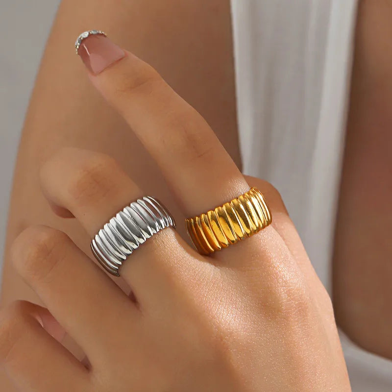 Anillo corrugado