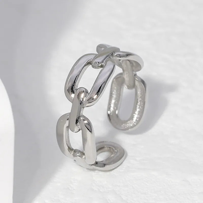 Anillo básico de eslabones