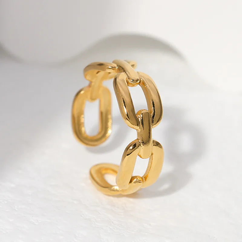 Anillo básico de eslabones
