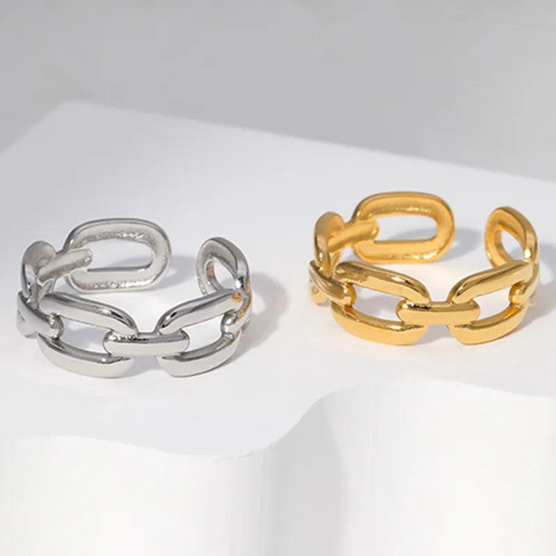 Anillo básico de eslabones