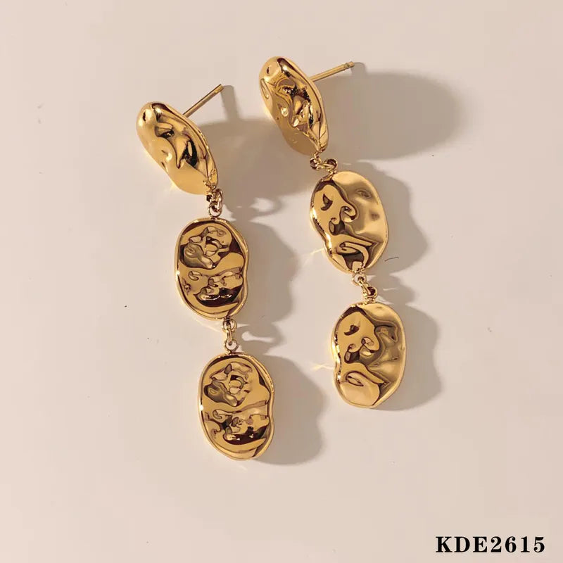 Zarcillos largos irregulares