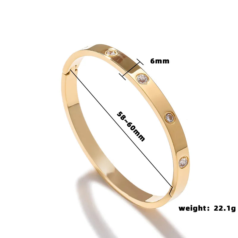 Brazalete rígido con circones