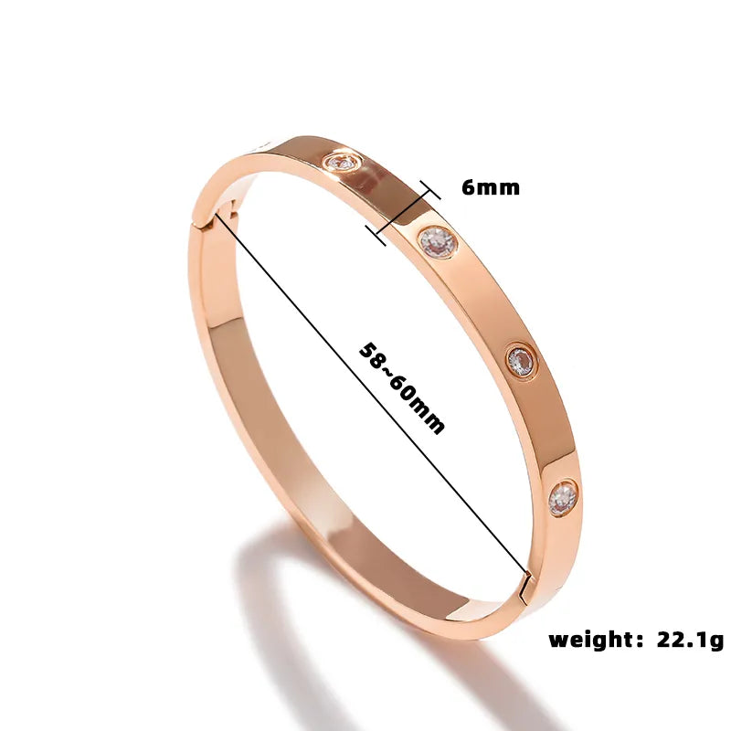 Brazalete rígido con circones